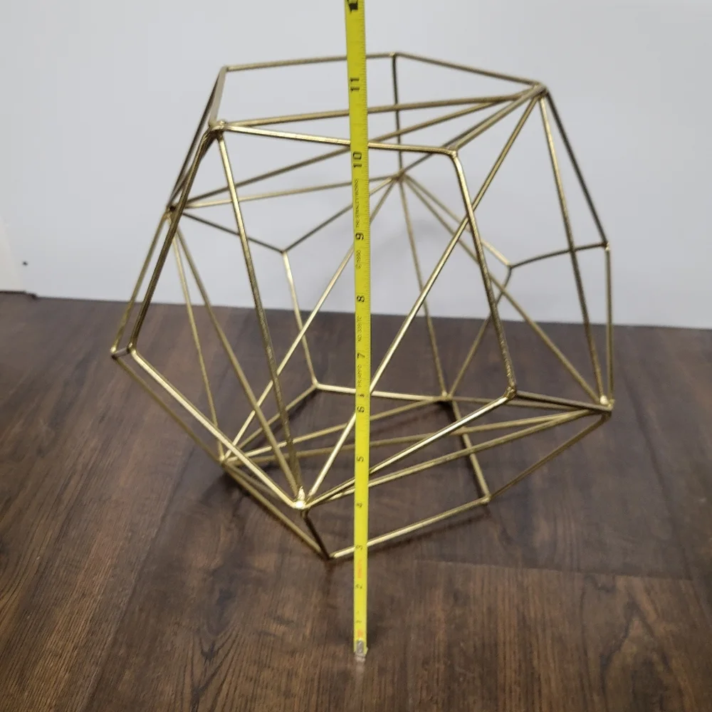 Geometric Icosahedron Himmeli - Coffee Table Decor - Modern Minimalist Orb